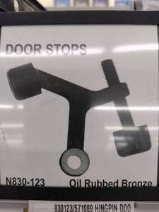 lot 139 image: Door Stop Oil Rubbed Bronze. (12).