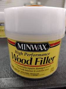 lot 198 image: Minwax High Performance Wood Filler. (4)
