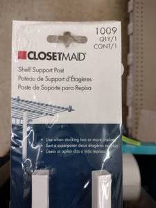 lot 237 image: Closet Maid Support Post (7)