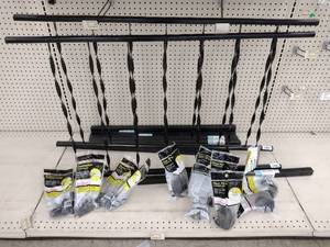 lot 238 image: 4 Ft. Classic Wrought Iron Railing (2) and more.