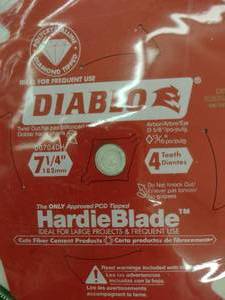 lot 87 image: Diablo 7  in. Hardie Blade.