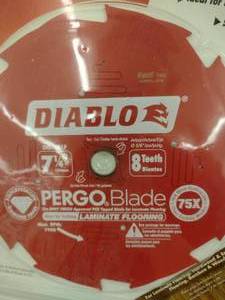 lot 91 image: Diablo 7  in. Pergo Blade.