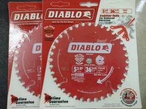 lot 96 image: Diablo 5 38 in. Finishing Saw Blade. (2)