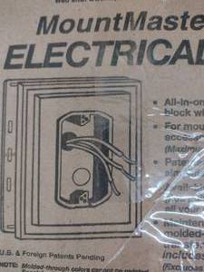 lot 131 image: Mid America Electrical Block (2) 2 ct. per box, Clay.