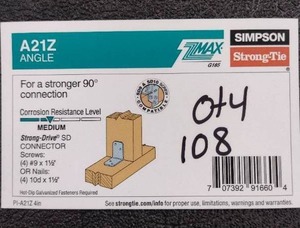 lot 251 image: Simpson SD Angel Connector (108)