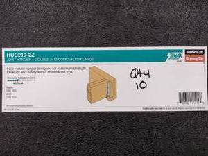 lot 259 image: Simpson Double Joist Hanger (10)