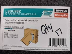 lot 267 image: Simpson SlopeSkew Hanger (17)