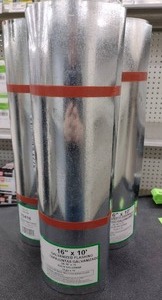 lot 276 image: Galvanized Flashing 16 in. x 10 ft. (3)