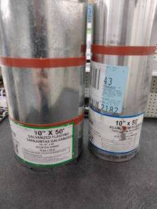 lot 278 image: Galvanized and Aluminum Flashing 10 in. x 50 ft. (2).