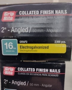 lot 280 image: Grip Rite Collated Nails (7).