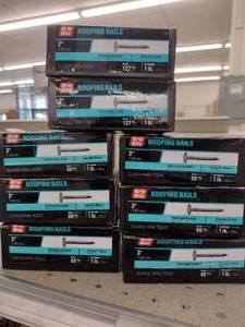 lot 282 image: Grip Rite Roofing Nails (8)