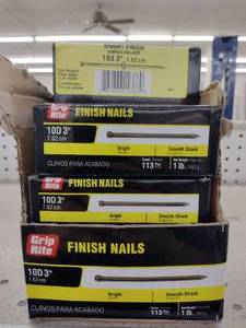 lot 292 image: Grip Rite Finish Nails (13)