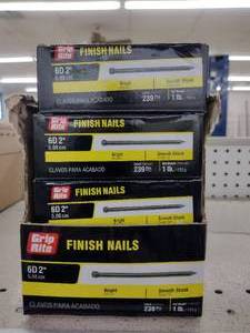 lot 294 image: Grip Rite Finish Nails (8)