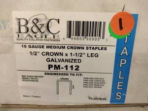 lot 301 image: B and  C Staples