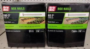 lot 305 image: Grip Rite Box Nails (3)