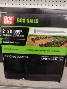 lot 309 image: Grip Rite Box Nails (3)
