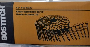 lot 324 image: Bostitch 2-12 x .099 Nails. 3600
