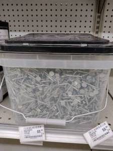 lot 346 image: Grip Rite Roofing Nails, Bucket.