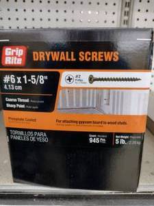 lot 353 image: Pro-Twist Drywall Screws (5). 25 pounds
