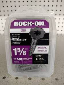 lot 354 image: Rock-On 1 58 in. Screws (3).