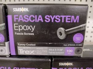 lot 355 image: Starborn Fascia Epoxy Screw (4).