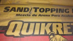 lot 594 image: (54) Bags Quikrete SandTopping Mix