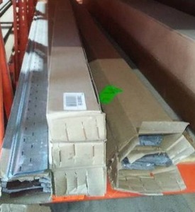 lot 608 image: Galvanized And White Starter Strips. over 100  $9 per piece
