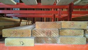 lot 631 image: Cedar 2x6, (8)