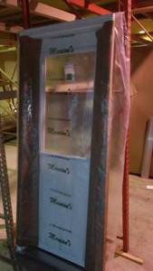 lot 651 image: Manions Exterior Door And Frame