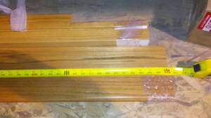 lot 659 image: Misc. Oak Trim Pieces