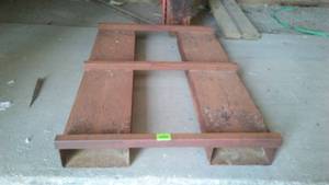 lot 703 image: Steel Framework For Forklift. Loc BB
