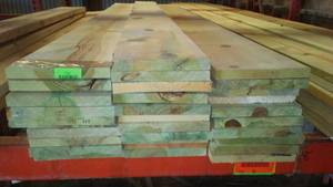 lot 712 image: 1x 8 X 8ft. Green Treated. Q- (31)  $375 value. Loc BB