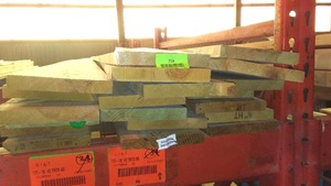 lot 718 image: 1x 6 X 16-Ft Green Treated  (20) $480 value