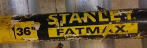 lot 746 image: Stanley Fat Max Jumbo CrowbarWrecking Bar