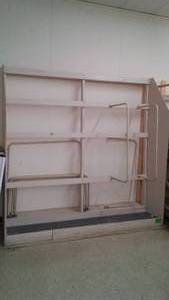 lot 804 image: 98 inch long rack