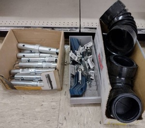 lot 409 image: Metatech Spring Lock, Lock Arm, Coupling Pin and More.