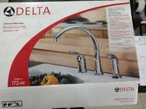 lot 410 image: Delta Faucet. Model 172-WF.