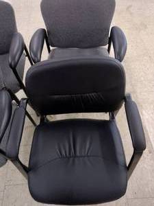 lot 411 image: Conference Style Chairs (6)