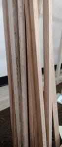 lot 420 image: Oak 34 In. Base Shoe 8 Ft. (19).