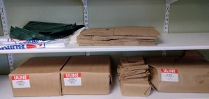 lot 444 image: Misc. Paper Bags and More.