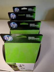 lot 454 image: HP 45  78 Ink Cartridge (4).