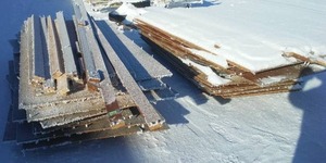 lot 771 image: (2) Pallets Of Used Lumber And Plywood.