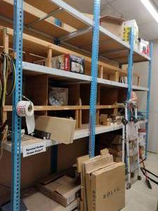 lot 845A image: Blue Racking (3)