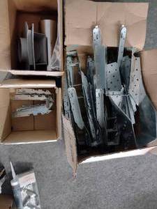lot 821 image: Misc. Brackets.