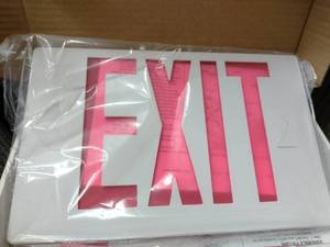 lot 836 image: All Pro Exit Sign Covers only (7)
