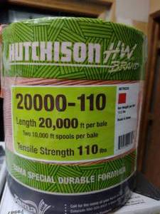lot 837 image: Hutchinson 20000-110 Baling Twine.