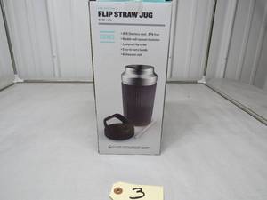 lot 3 image: Stanley 64oz Flip Straw Jug White