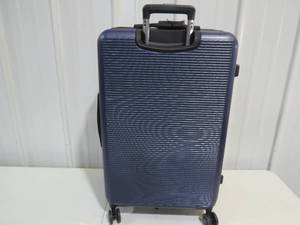 lot 23 image: Brookstone Nelson 29 Check-In Hardside Spinner Luggage Navy