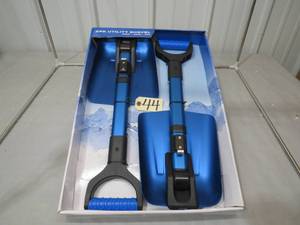 lot 44 image: BIRDROCK HOME Emergency Shovels, 2 Pk (Blue)
