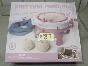 lot 87 image: Knitting Machine Magic Loop Loom by Miaoke